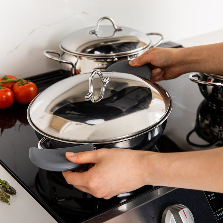 Luna 6-Piece Stainless Steel Cookware Set