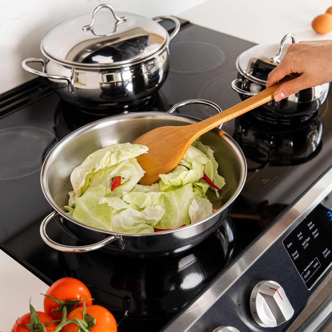 Luna 6-Piece Stainless Steel Cookware Set