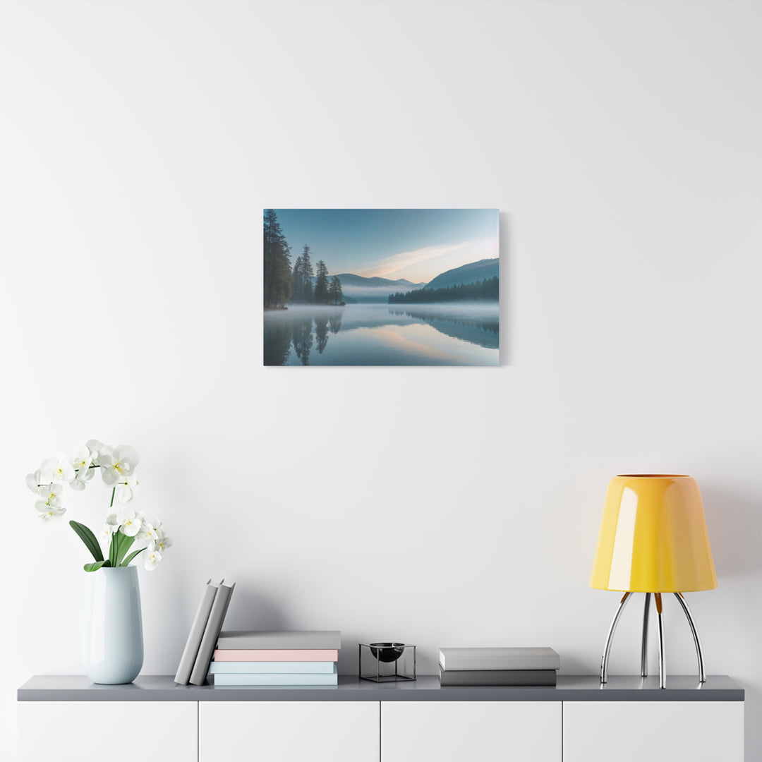 Lake & Mountain Wall Art, Nature Print, Scenic Lake, Mountain & Forest Landscape Photography