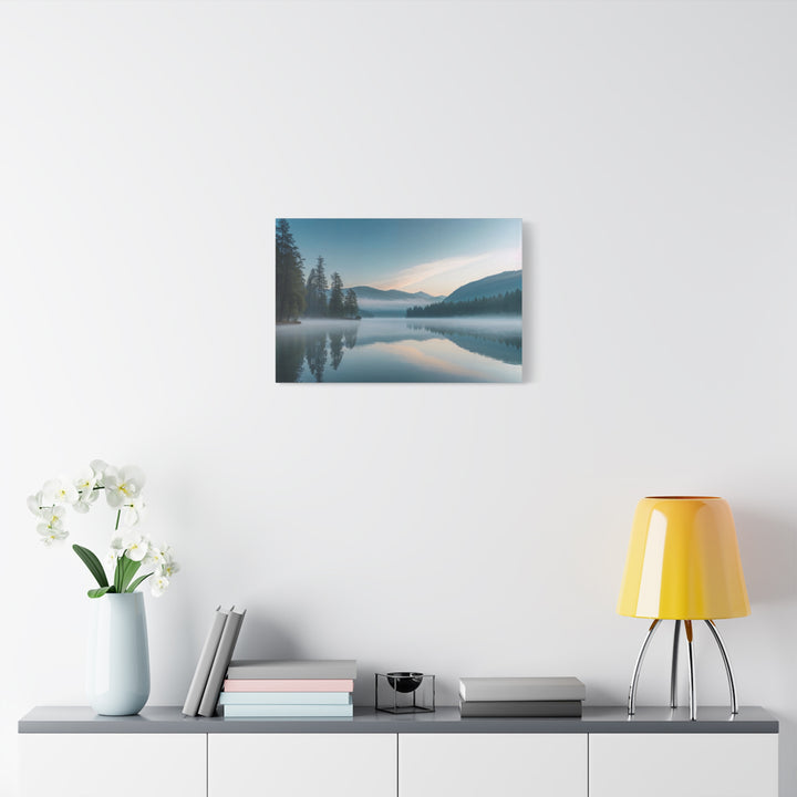 Lake & Mountain Wall Art, Nature Print, Scenic Lake, Mountain & Forest Landscape Photography