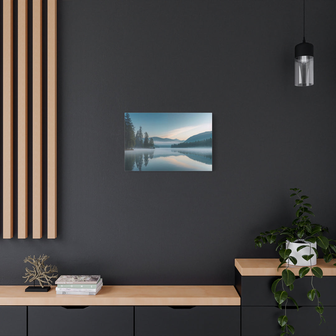 Lake & Mountain Wall Art, Nature Print, Scenic Lake, Mountain & Forest Landscape Photography