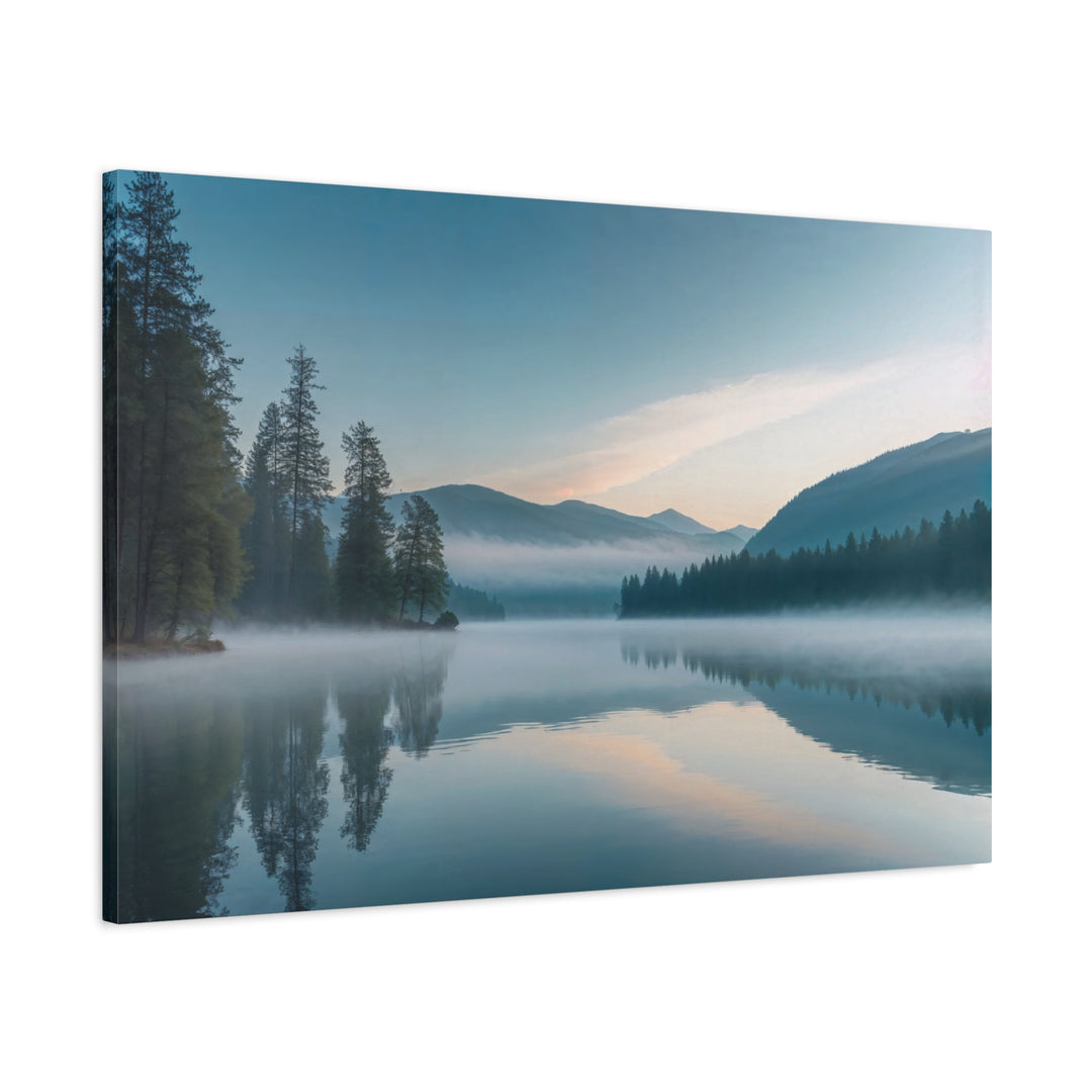 Lake & Mountain Wall Art, Nature Print, Scenic Lake, Mountain & Forest Landscape Photography