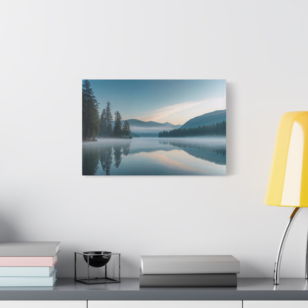 Lake & Mountain Wall Art, Nature Print, Scenic Lake, Mountain & Forest Landscape Photography