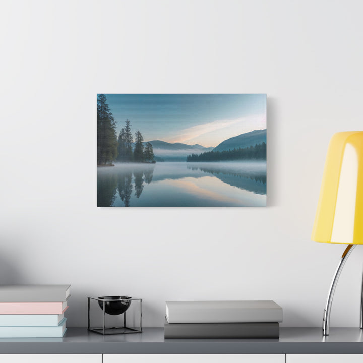 Lake & Mountain Wall Art, Nature Print, Scenic Lake, Mountain & Forest Landscape Photography