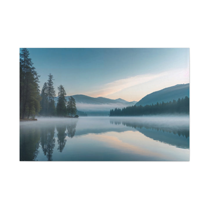Lake & Mountain Wall Art, Nature Print, Scenic Lake, Mountain & Forest Landscape Photography