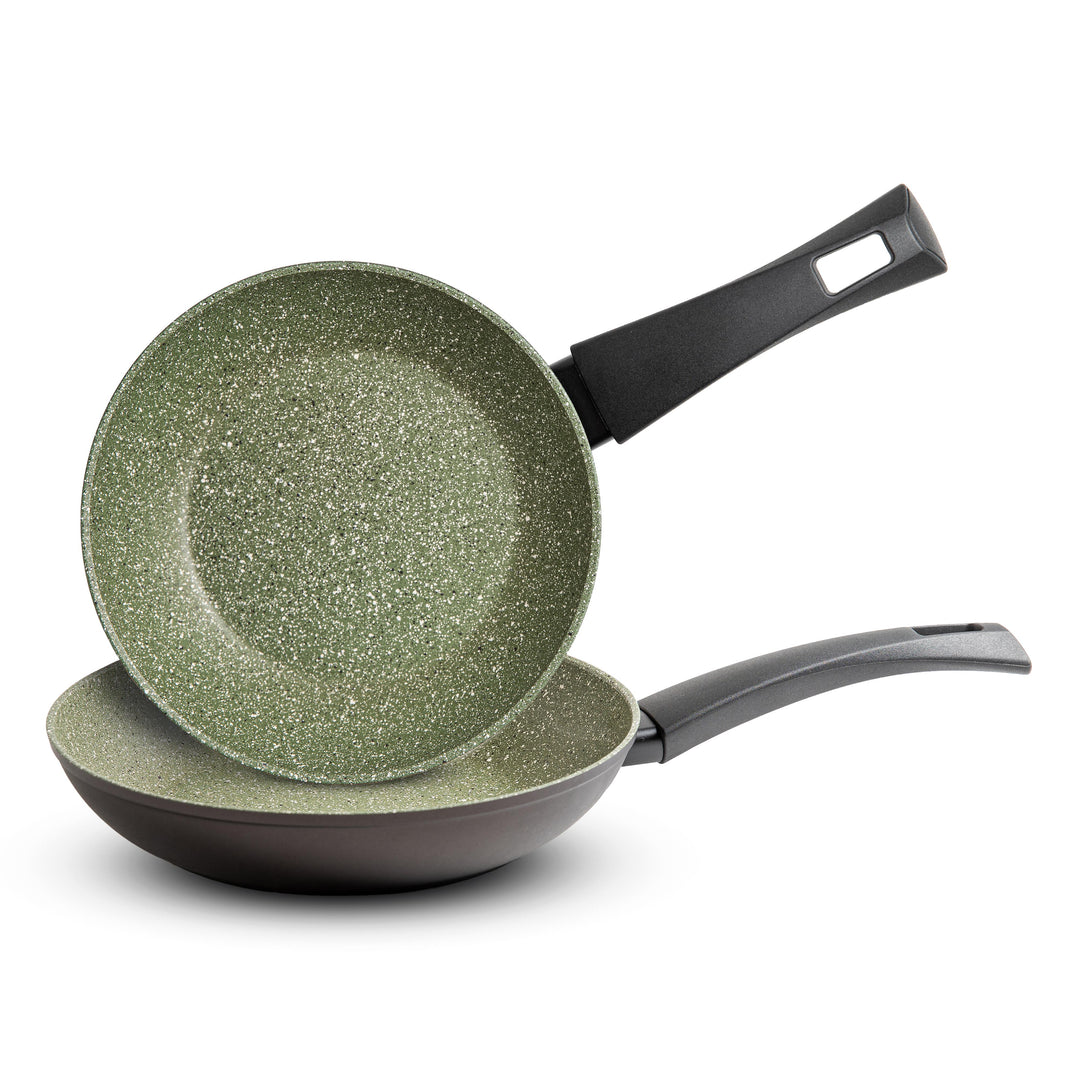 Natura Italian Frying Pan Set - 2 Piece - Arimi Home & Kitchen