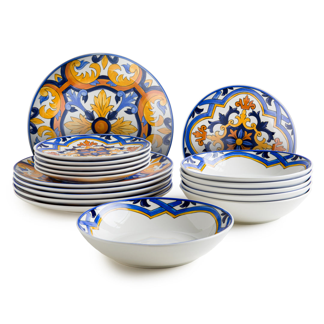 ARIMI Signoria 18 Piece Dinnerware Set - Service for 6