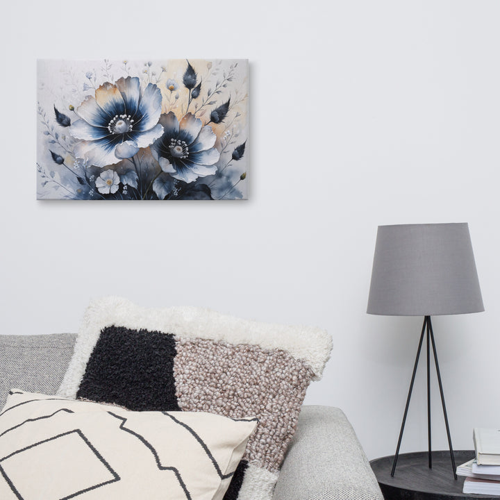 Whispers of Bloom – Watercolor Wildflower Art Print