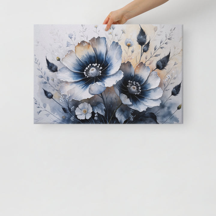 Whispers of Bloom – Watercolor Wildflower Art Print