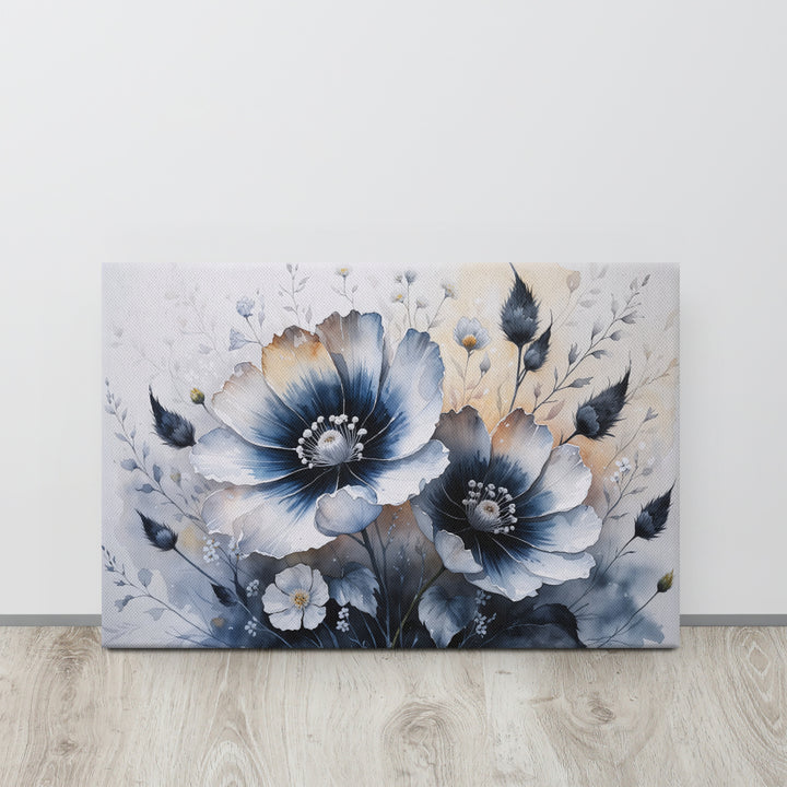 Whispers of Bloom – Watercolor Wildflower Art Print