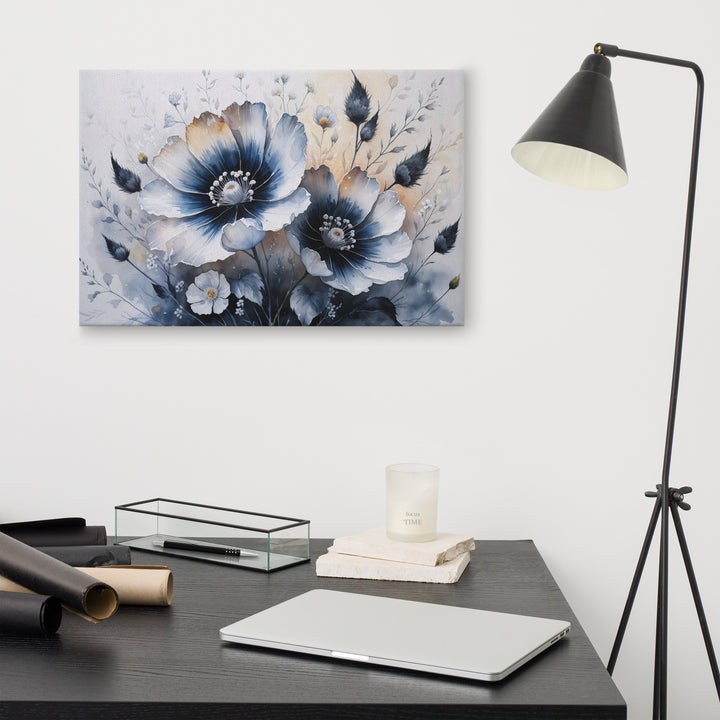 Whispers of Bloom – Watercolor Wildflower Art Print