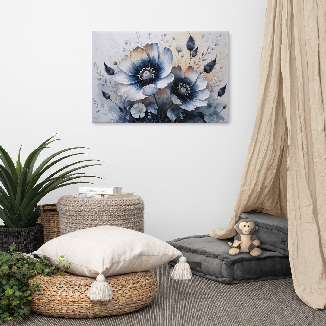 Whispers of Bloom – Watercolor Wildflower Art Print