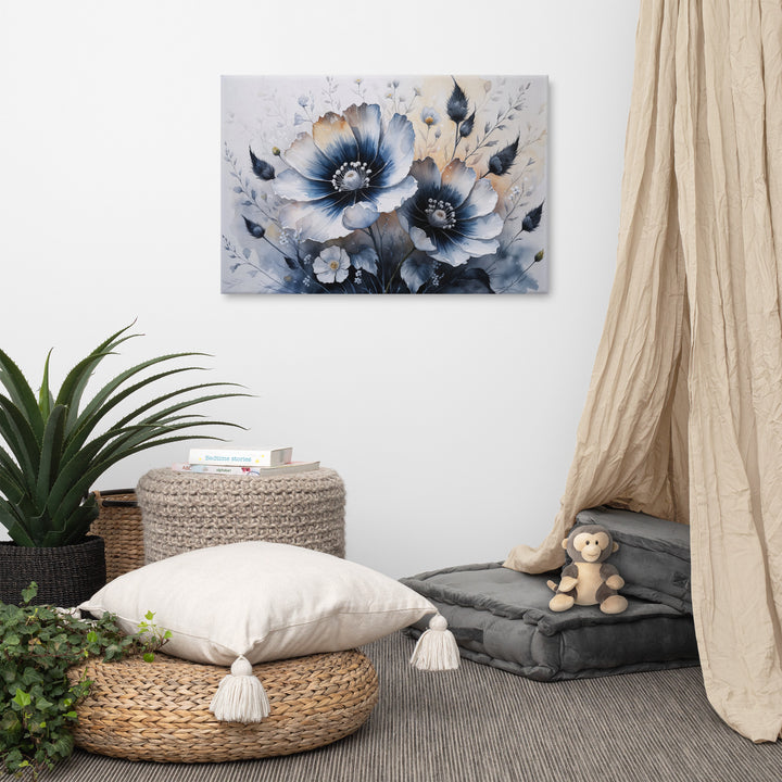 Whispers of Bloom – Watercolor Wildflower Art Print