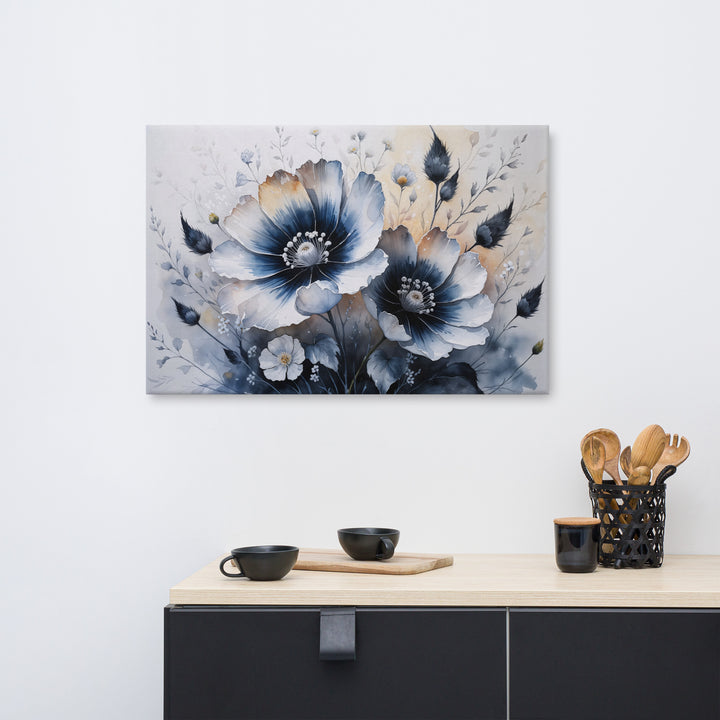 Whispers of Bloom – Watercolor Wildflower Art Print