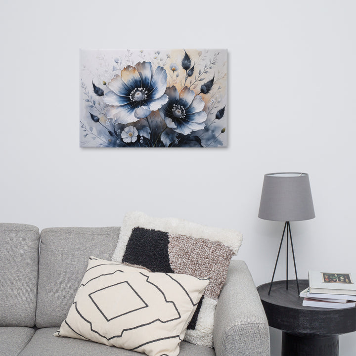 Whispers of Bloom – Watercolor Wildflower Art Print