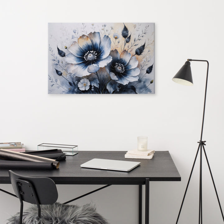 Whispers of Bloom – Watercolor Wildflower Art Print