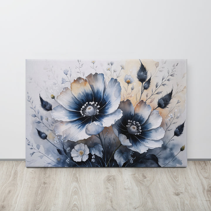 Whispers of Bloom – Watercolor Wildflower Art Print