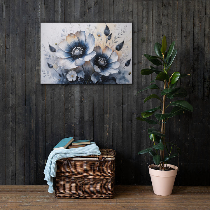 Whispers of Bloom – Watercolor Wildflower Art Print