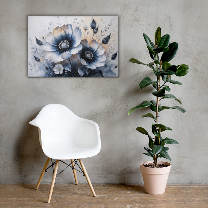 Whispers of Bloom – Watercolor Wildflower Art Print