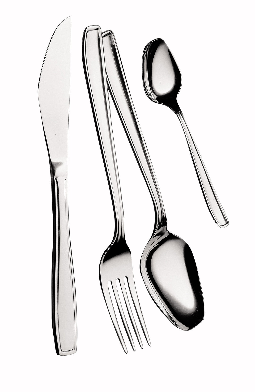 Sofia Italian Stainless Steel 24 Piece Flatware Set - Service for 6 - Arimi Home & Kitchen