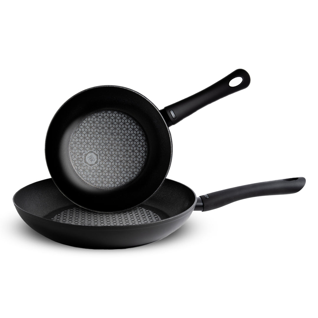 Eco Neutra Italian Frying Pan Set - 3 Piece - Arimi Home & Kitchen