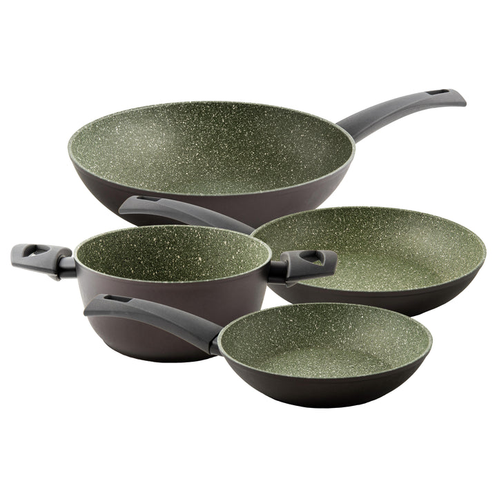 Natura Italian Cookware Set - 4 Piece - Arimi Home & Kitchen